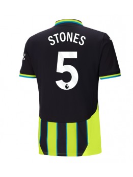 Manchester City John Stones #5 Auswärtstrikot 2024-25 Kurzarm